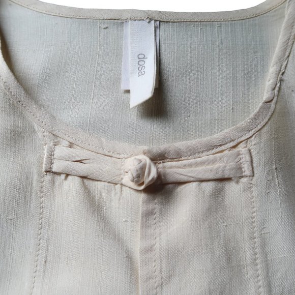 DOSA Silk tunic top sz 2 M - Picture 9 of 9